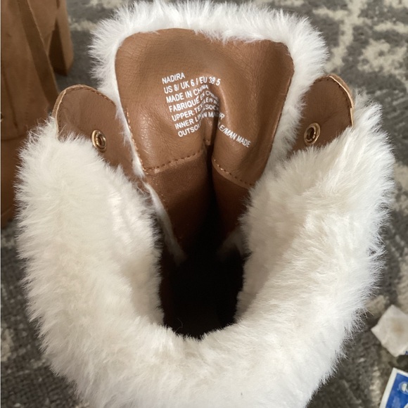 NWOT! Nadira suede Lace up Boots - Picture 12 of 16